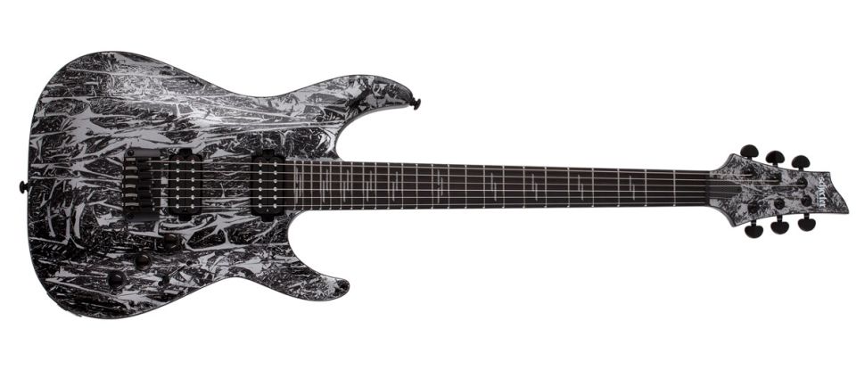 Schecter C-1 Silver Mountain